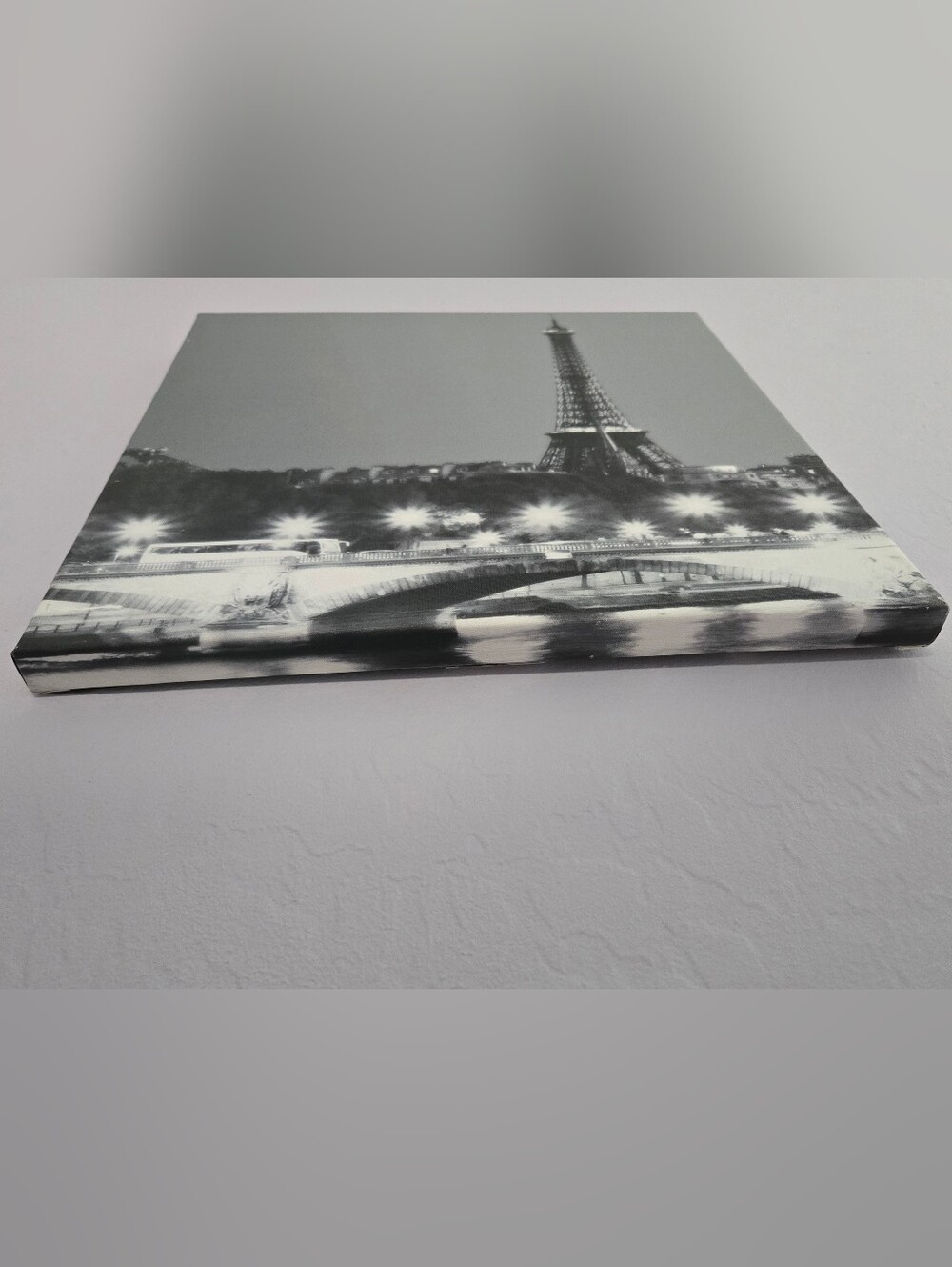 2 Wrapped Canvas France Pictures Eiffel Tower - Picture 5 of 15